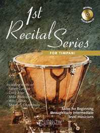 1st Recital Series for Timpani Solos for Beginning through Early Intermediate lev